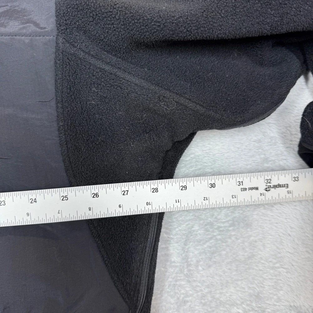 The North Face Denali Fleece Jacket Mens XXL Black Full Zip Outdoors Y2K